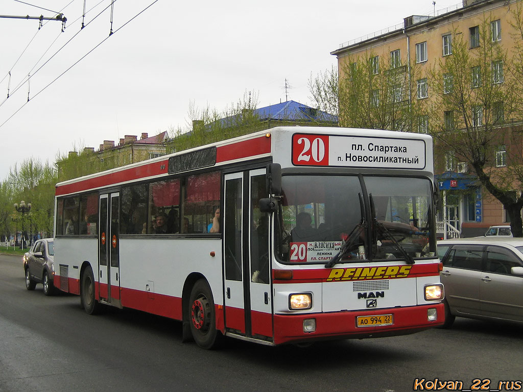 Алтайский край, MAN 791 SL202 № АО 994 22