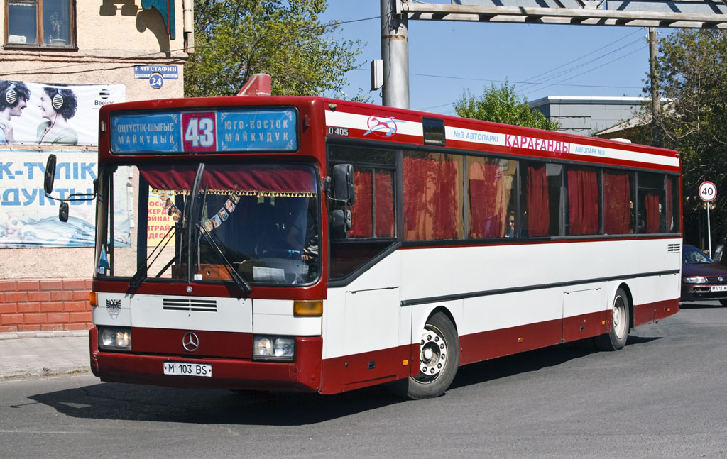 Карагандинская область, Mercedes-Benz O405 № M 103 BS