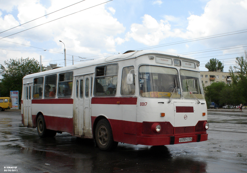 Волгоградская область, ЛиАЗ-677М № 8017