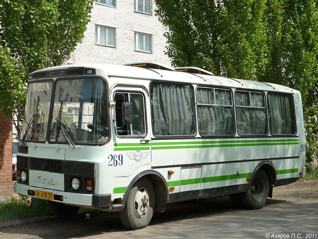 Omsk region, PAZ-32053 № 269