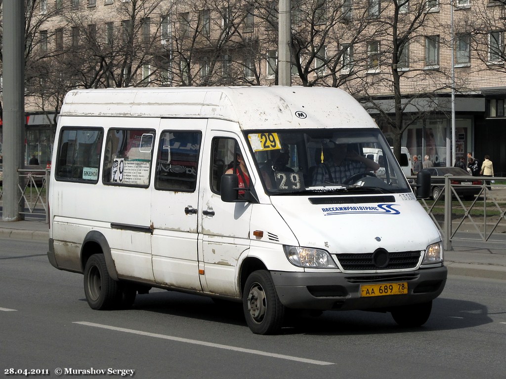 Санкт-Петербург, Mercedes-Benz Sprinter W904 408CDI № 13130