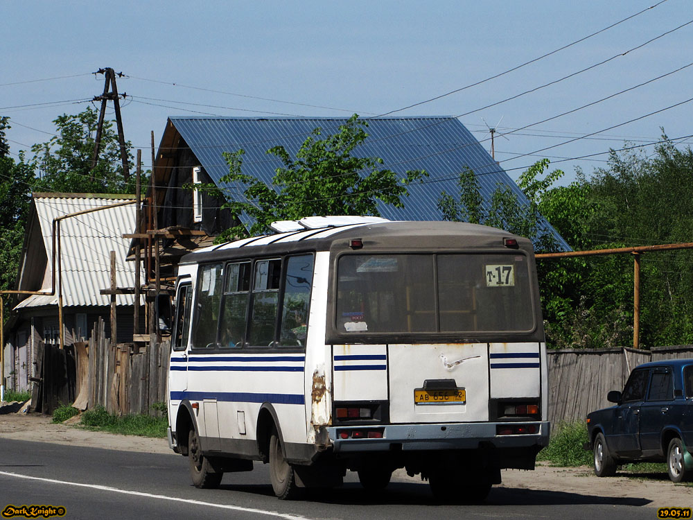 Нижегородская область, ПАЗ-32054 № АВ 656 52