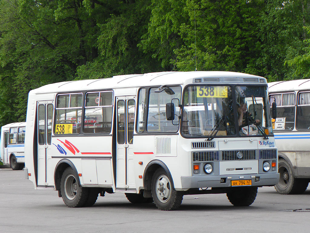 Ленинградская область, ПАЗ-32054 № АК 794 47