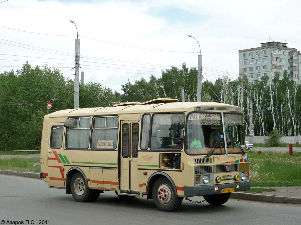 Омская область, ПАЗ-32053 № 570