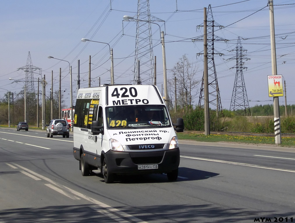 Санкт-Петербург, Нижегородец-2227UU (IVECO Daily) № В 281 АХ 178