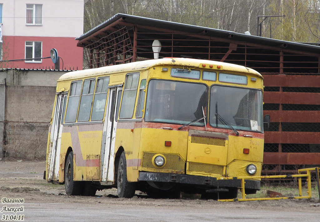 Санкт-Петербург, ЛиАЗ-677М № 7030