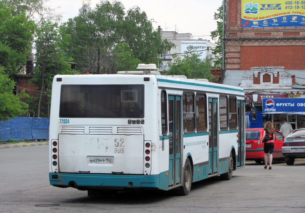 Нижегородская область, ЛиАЗ-5256.25 № 72034