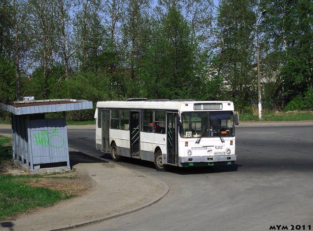 Санкт-Петербург, ЛиАЗ-5256.25 № 5212