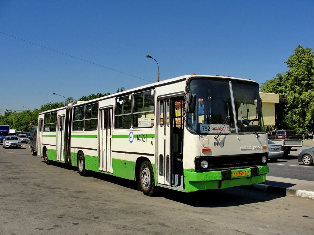 Москва, Ikarus 280.33M № 04531