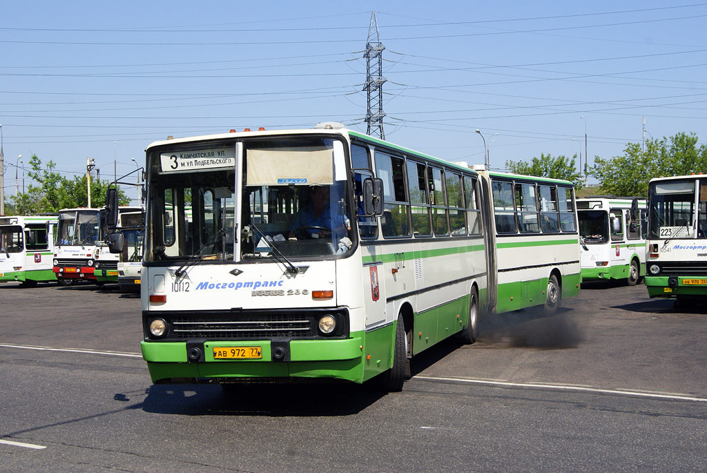 Москва, Ikarus 280.33M № 10112