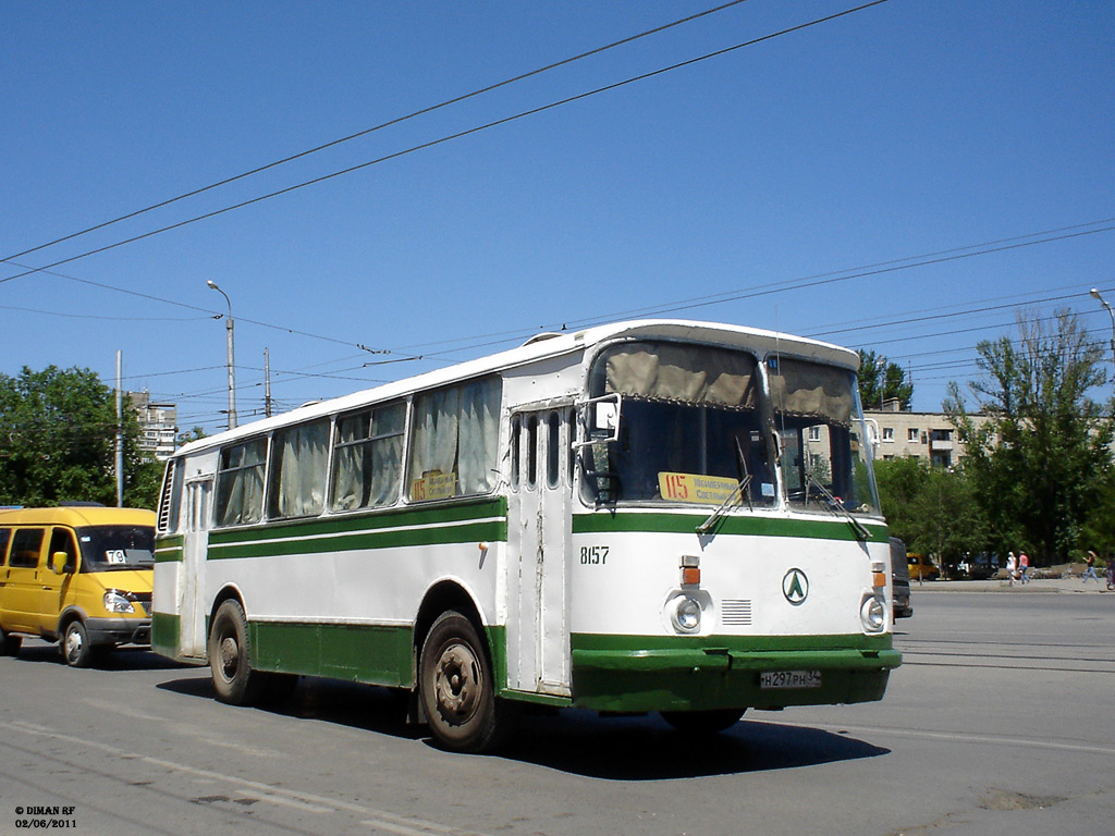 Волгоградская область, ЛАЗ-695Н № 8157