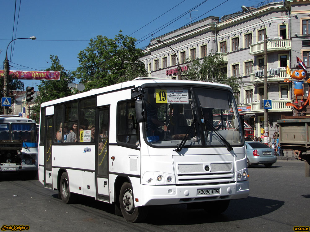 Нижегородская область, ПАЗ-320402-03 № В 209 СН 152