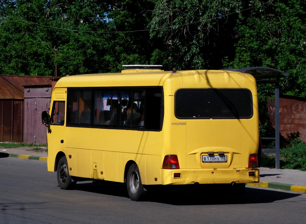 Нижегородская область, Hyundai County LWB C11 (ТагАЗ) № В 170 НХ 152