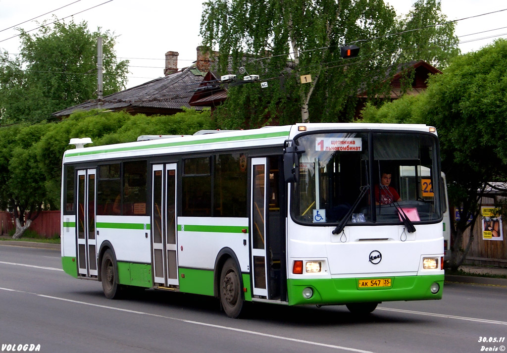 Vologdai terület, LiAZ-5293.53 sz.: АК 547 35