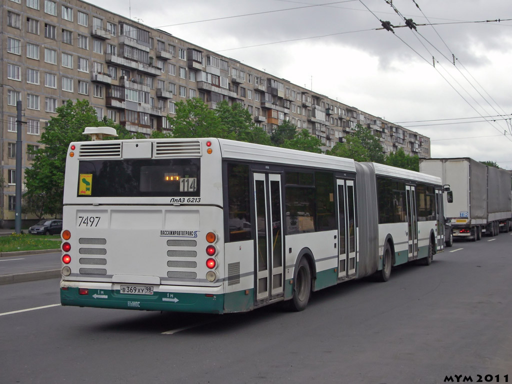 Санкт-Петербург, ЛиАЗ-6213.20 № 7497