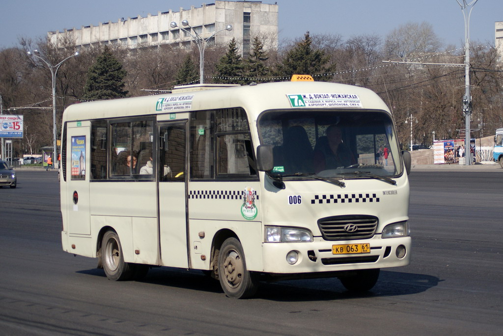 Ростовская область, Hyundai County SWB C08 (РЗГА) № 006