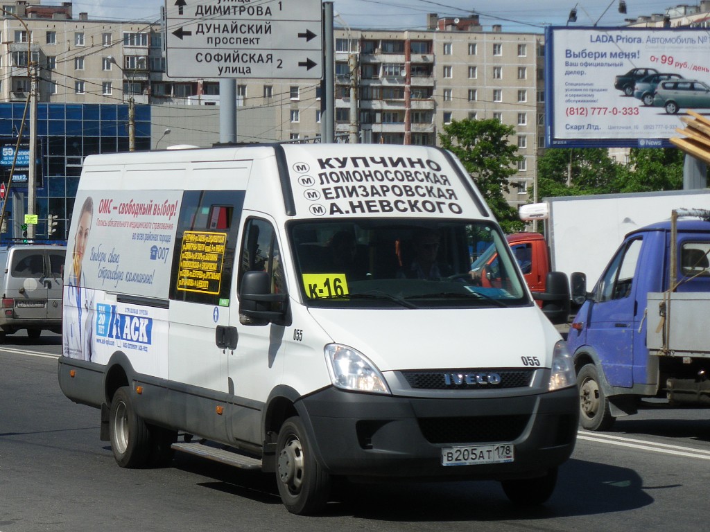 Санкт-Петербург, Нижегородец-2227UT (IVECO Daily) № 055