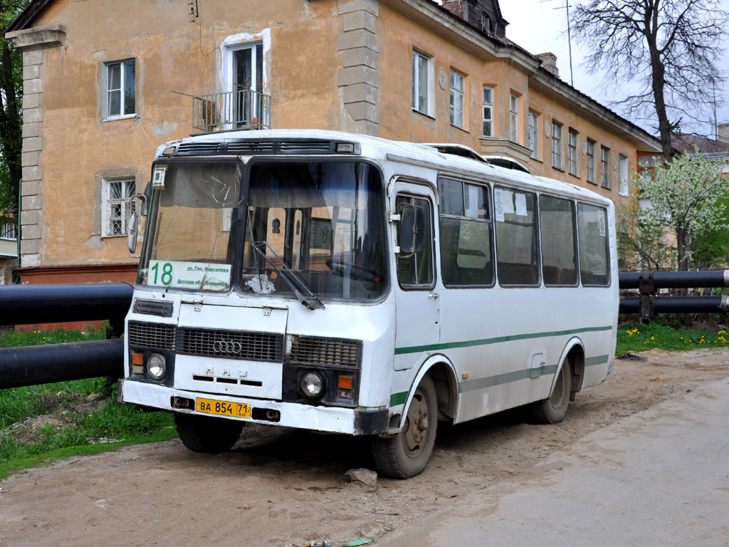 Тульская область, ПАЗ-3205-110 № ВА 854 71