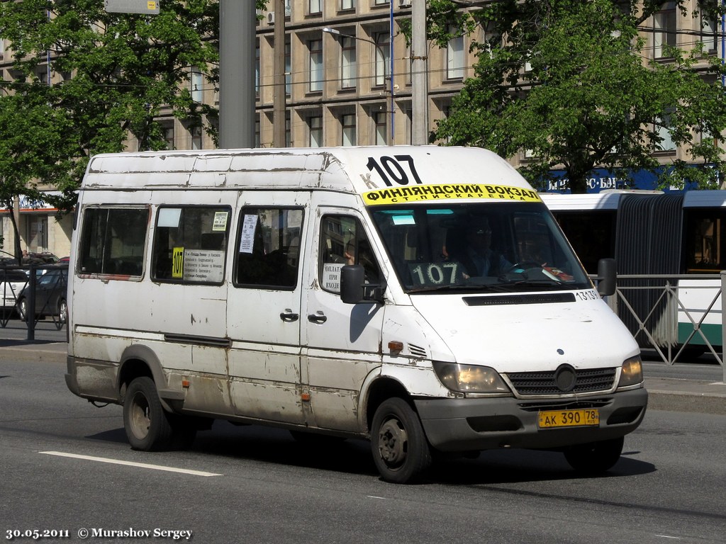 Sankt Peterburgas, Mercedes-Benz Sprinter W904 408CDI Nr. 13139