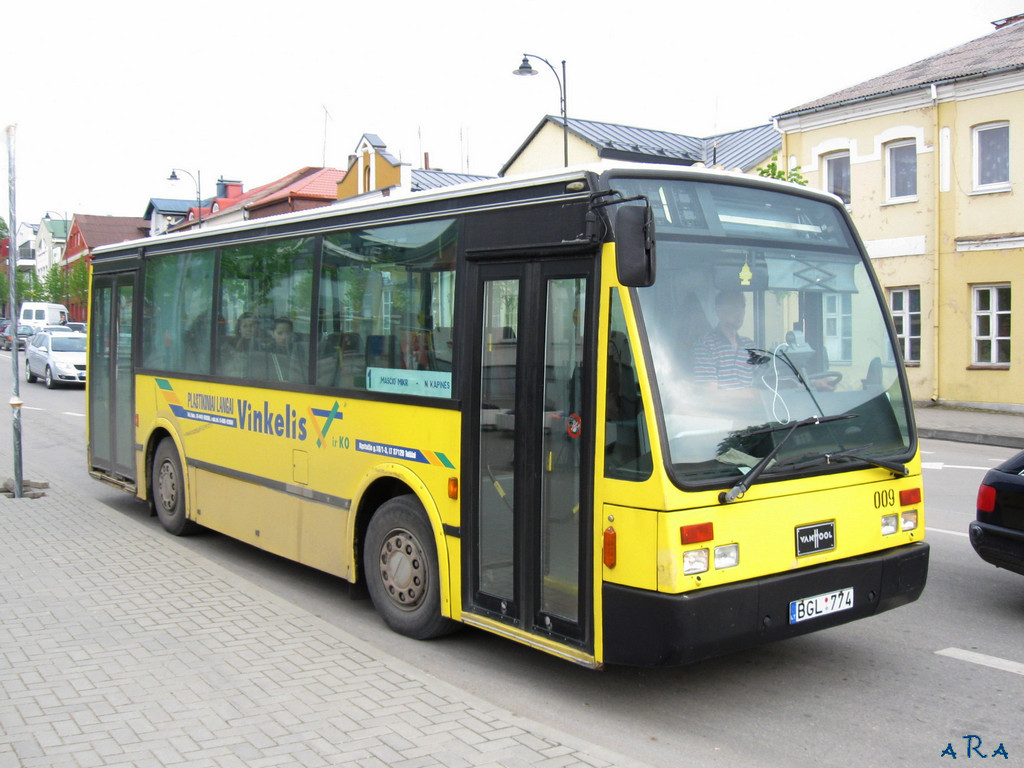 Литва, Van Hool A508 № 009