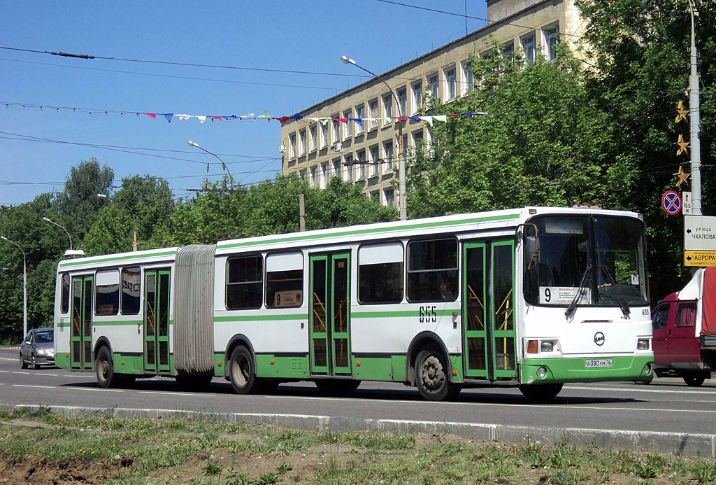 Яраслаўская вобласць, ЛиАЗ-6212.00 № 655