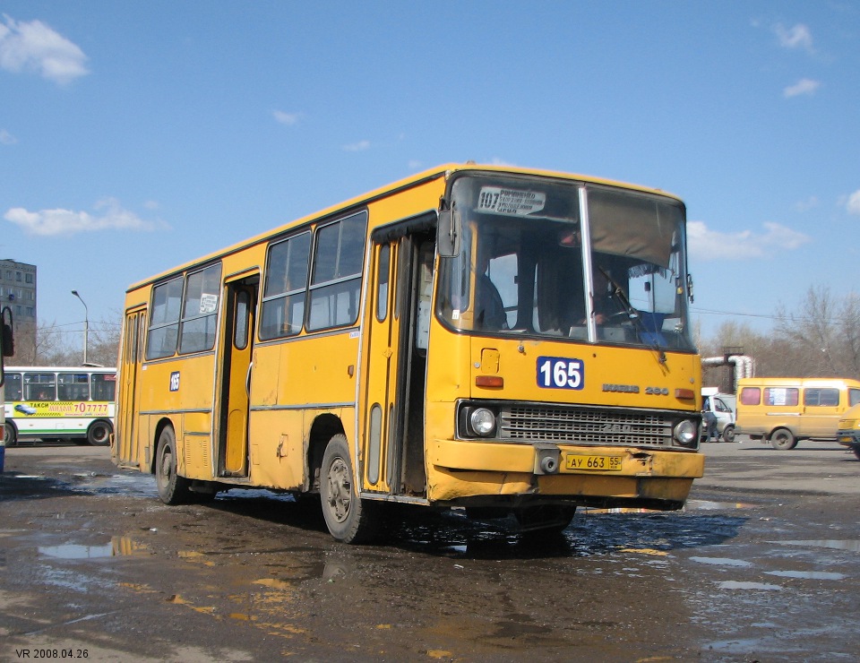 Омская область, Ikarus 260.50 № 165