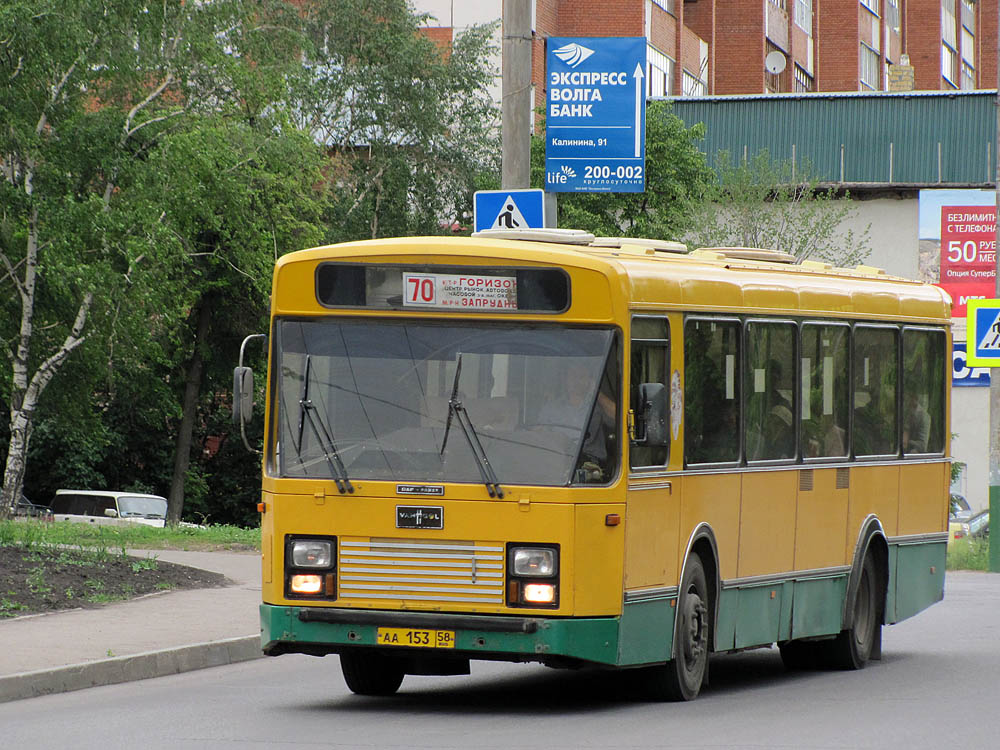 Пензенская область, Van Hool A120/31 № АА 153 58