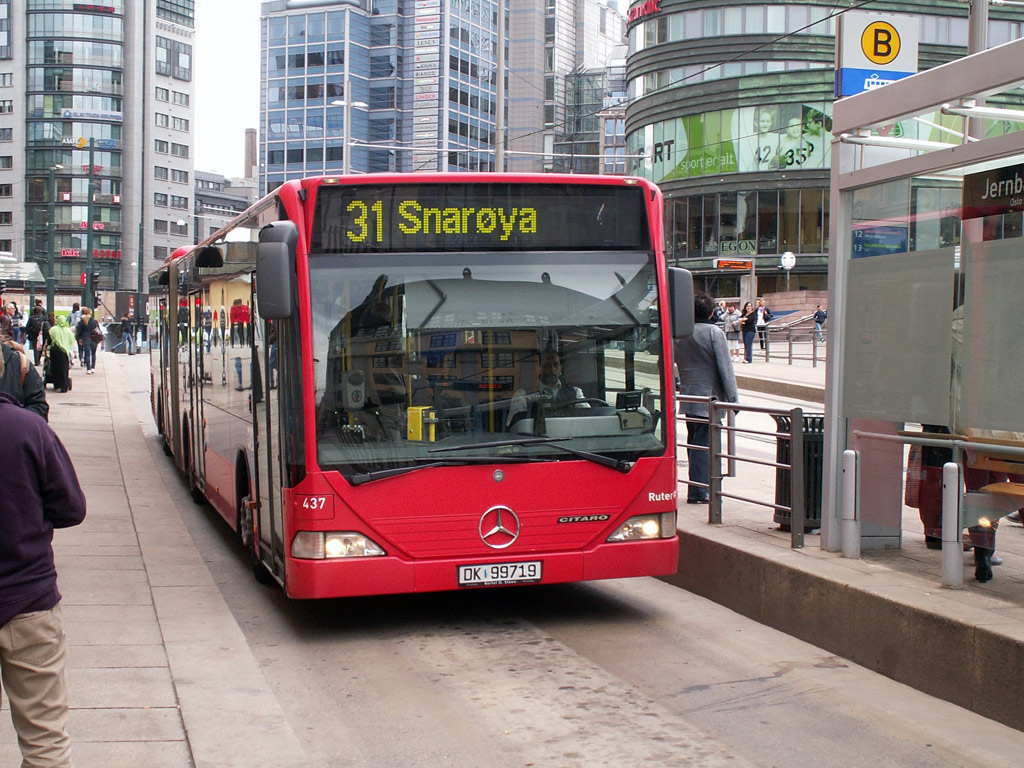 Норвегия, Mercedes-Benz O530G Citaro G № 437