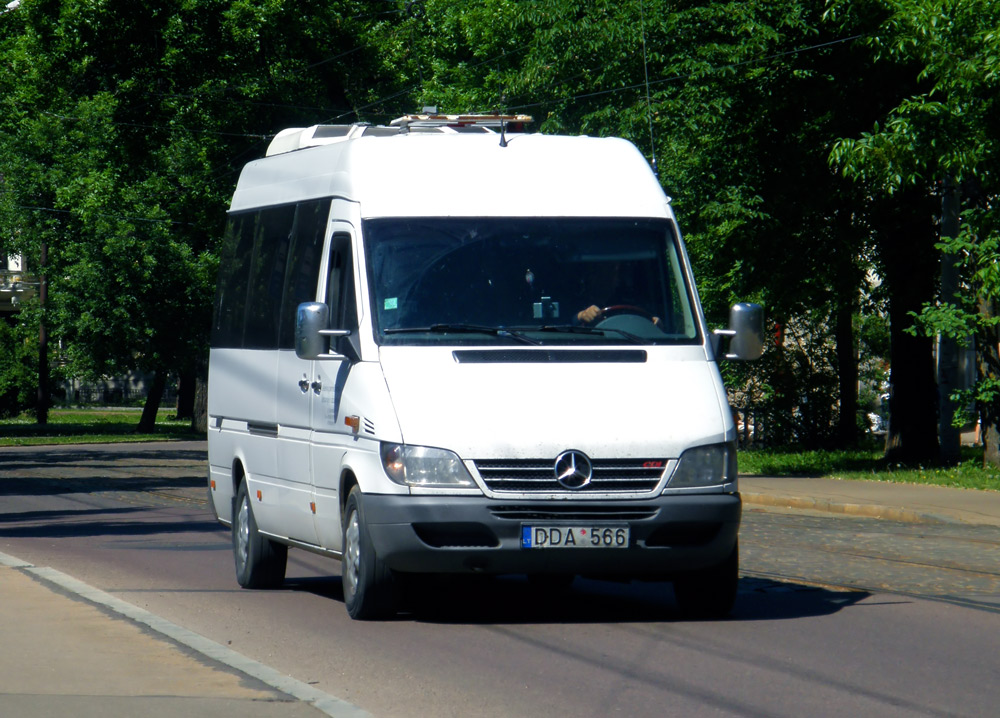 Литва, Mercedes-Benz Sprinter W903 313CDI № DDA 566