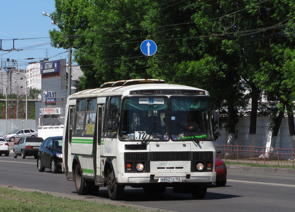 Нижегородская область, ПАЗ-32054 № В 852 ТЕ 152