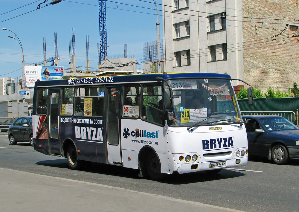 Kijevas, Bogdan A09202 Nr. BA 6697 AM