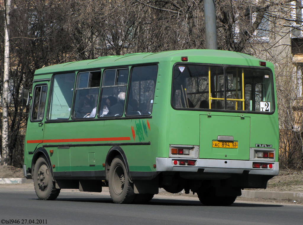 Нижегородская область, ПАЗ-32054 № АС 894 52