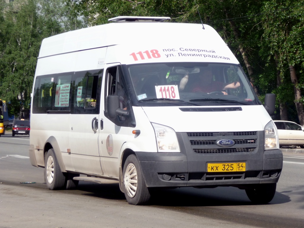 Новосибирская область, ПАЗ-3030 (Ford Transit) № КХ 325 54