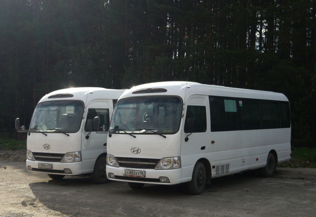 Свердловская область, Hyundai County Kuzbass № С 882 КУ 96