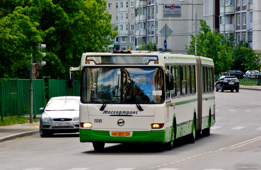 Москва, ЛиАЗ-6212.01 № 15269