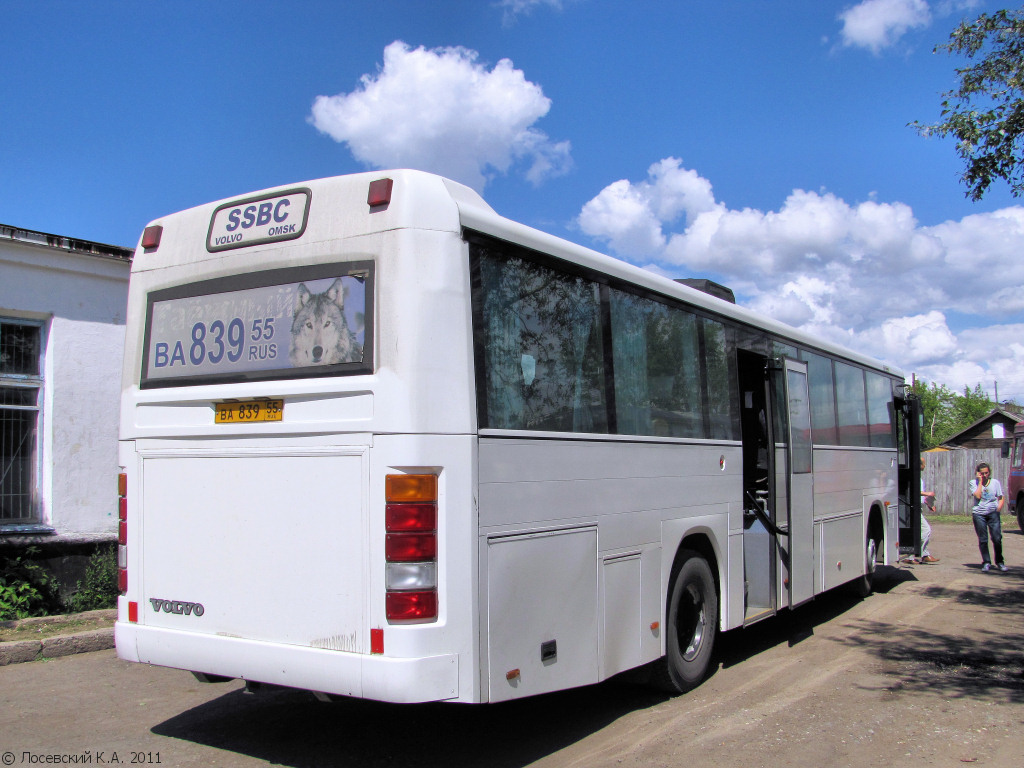 Омская область, СибСкан (Volvo B10M-60F) № ВА 839 55