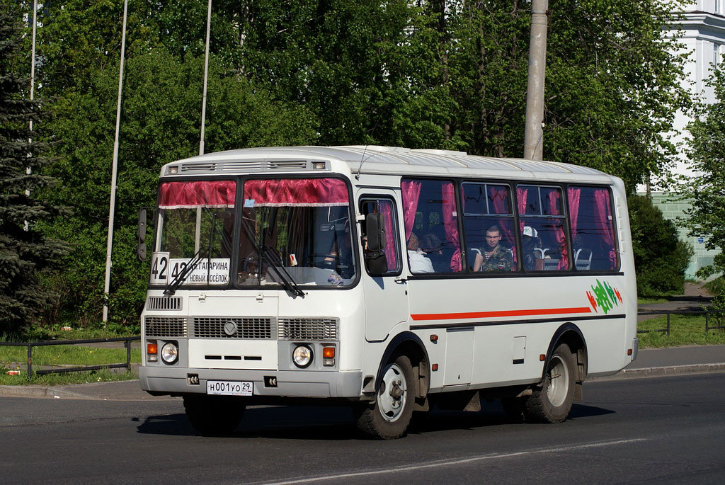 Архангельская область, ПАЗ-32054 № Н 001 УО 29