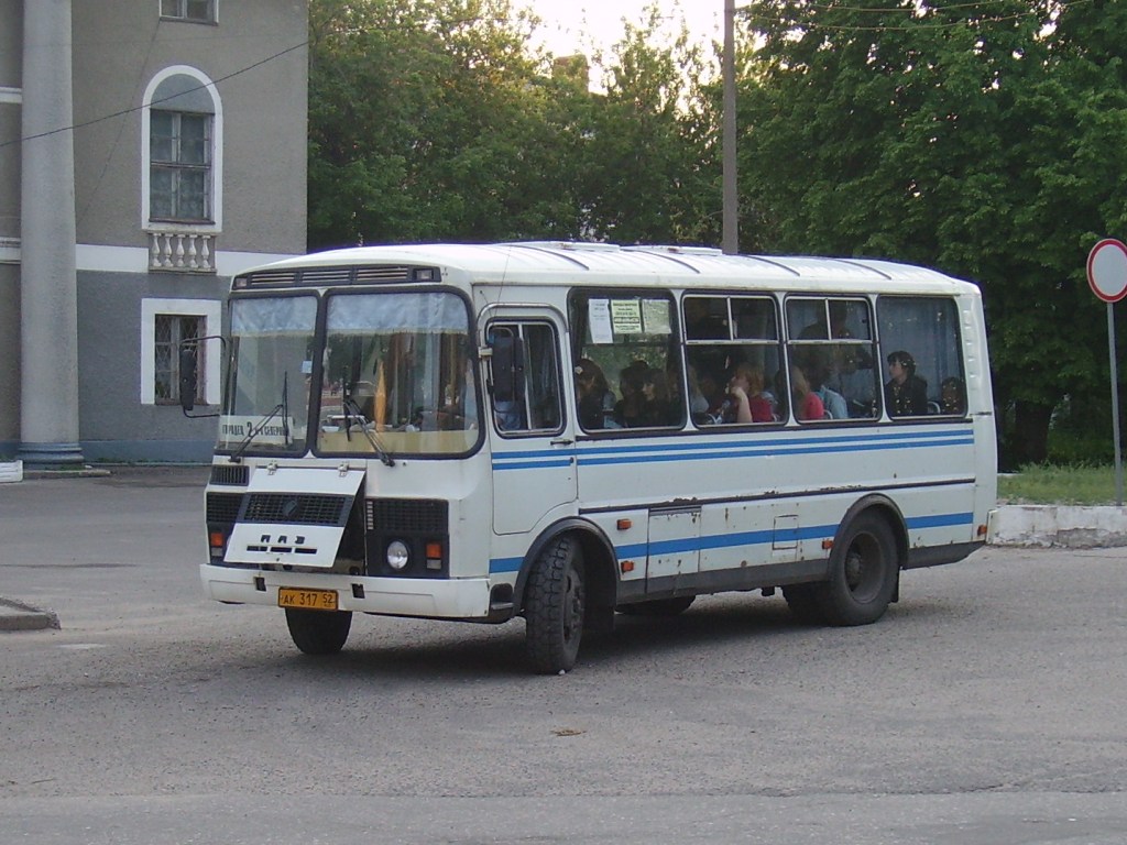 Нижегородская область, ПАЗ-32054 № АК 317 52