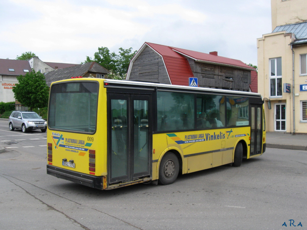 Литва, Van Hool A508 № 009