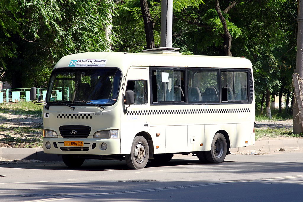 Ростовская область, Hyundai County SWB C08 (РЗГА) № 107