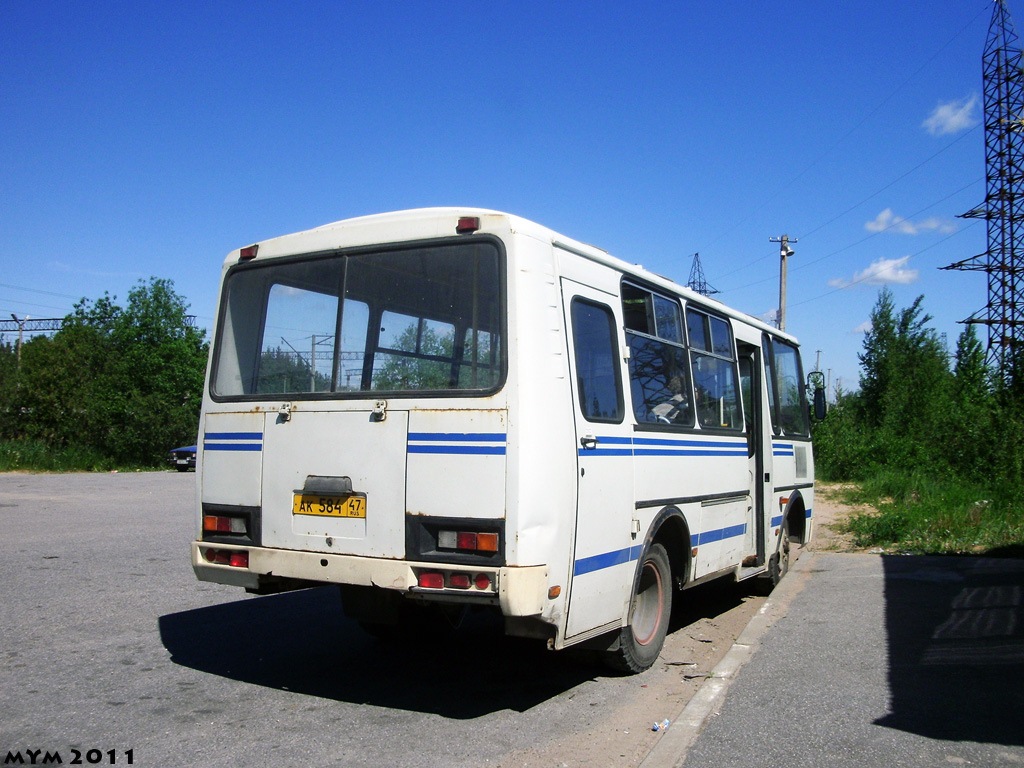 Ленинградская область, ПАЗ-32053 № АК 584 47