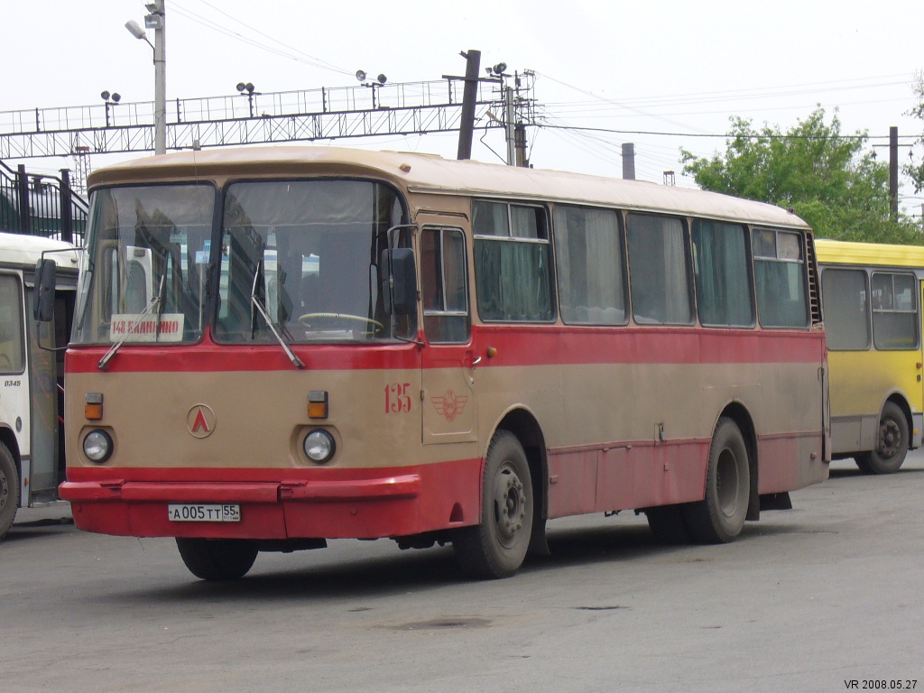 Omsk region, LAZ-695N Nr. 135