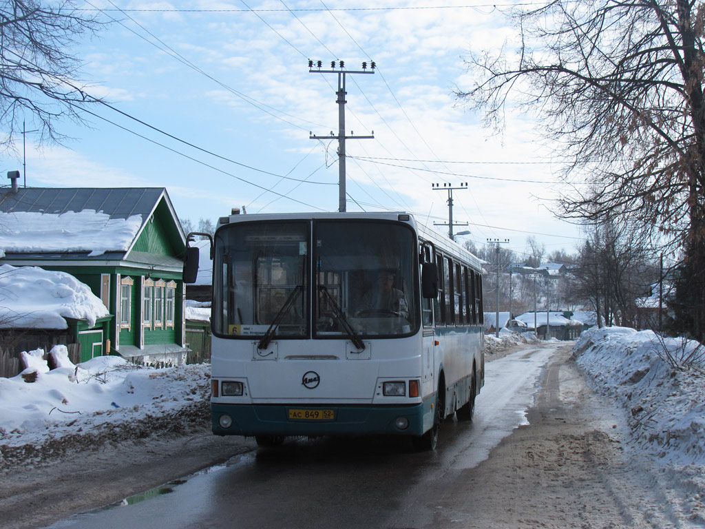 Нижегородская область, ЛиАЗ-5256.25 № АС 849 52