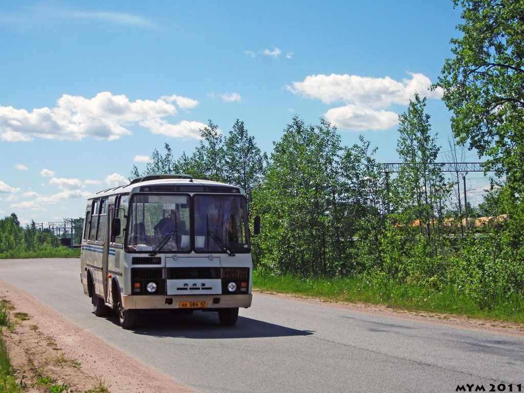 Ленинградская область, ПАЗ-32053 № АК 584 47