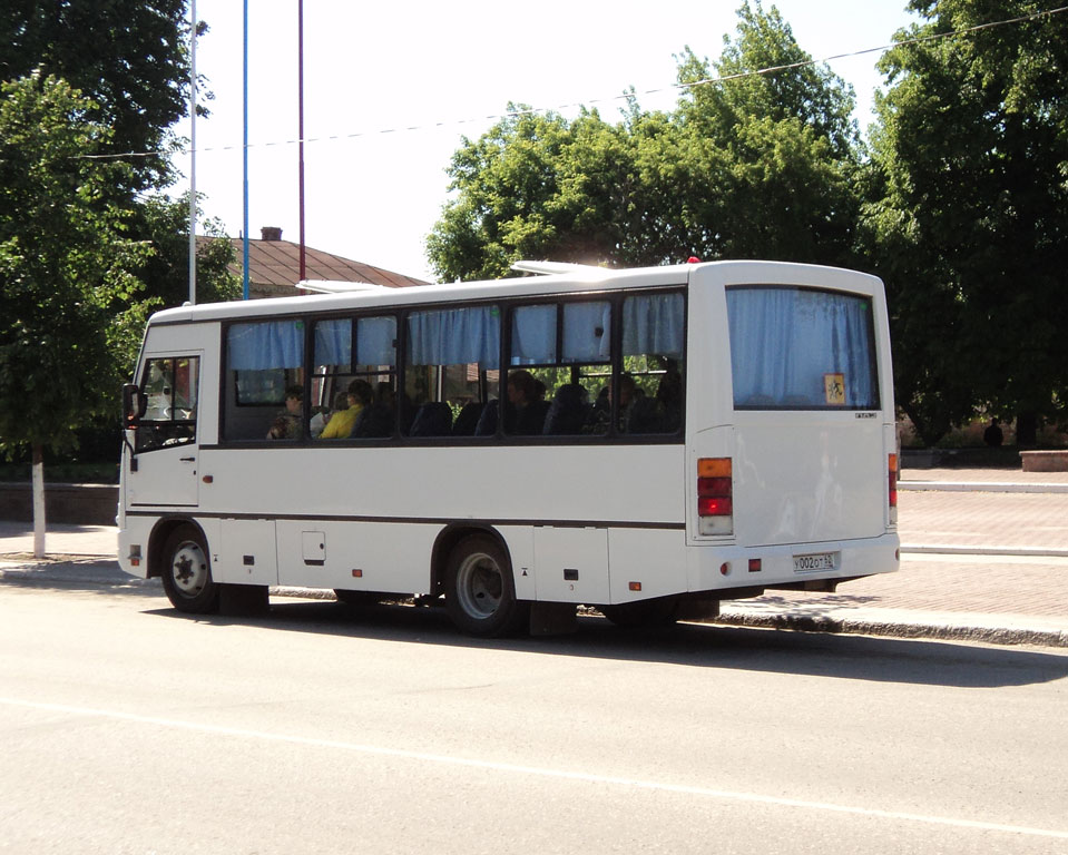 Рязанская область, ПАЗ-320402-03 № У 002 ОТ 62