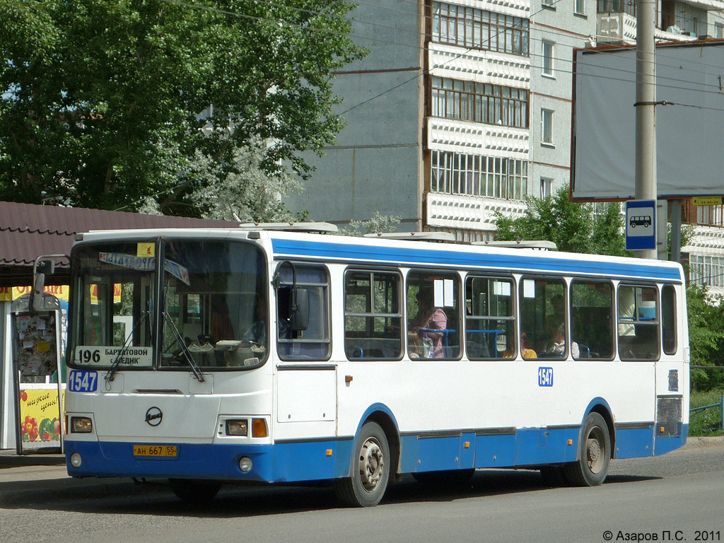 Омская область, ЛиАЗ-5256.45 № 1547