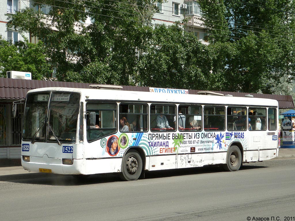 Омская область, Mercedes-Benz O345 № 1522