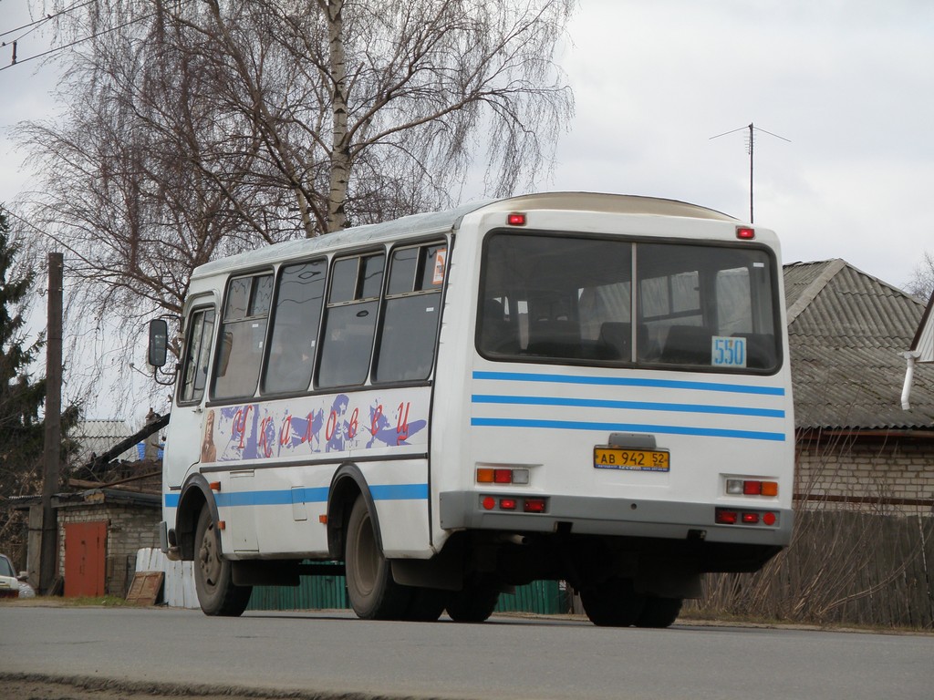 Нижегородская область, ПАЗ-3205 (00) № АВ 942 52