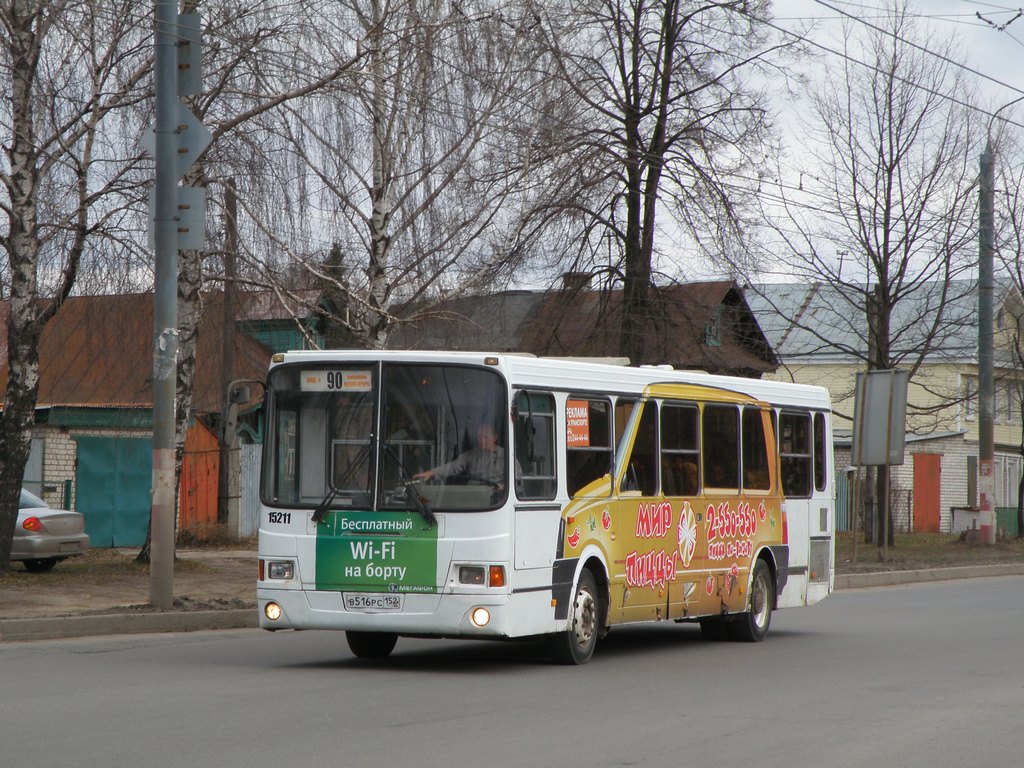 Nizhegorodskaya region, LiAZ-5256.26 č. 15211