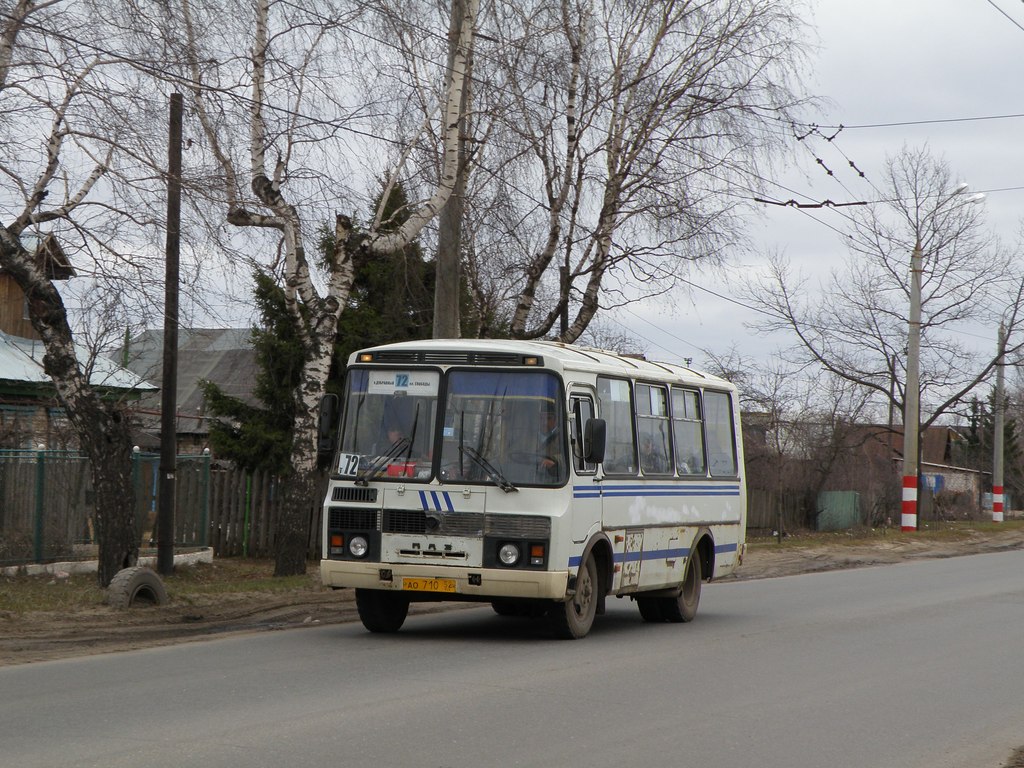 Нижегородская область, ПАЗ-32054 № АО 710 52